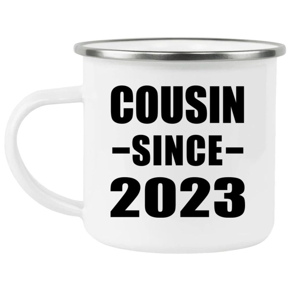 Cousin Since 2023 - 12oz Camping Mug