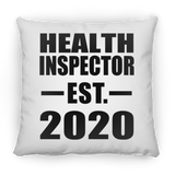 Health Inspector Established EST. 2020 - Throw Pillow