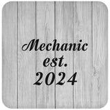 Mechanic Established Est. 2024 - Drink Coaster F