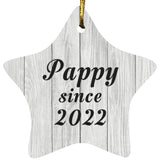 Pappy Since 2022 - Star Ornament F