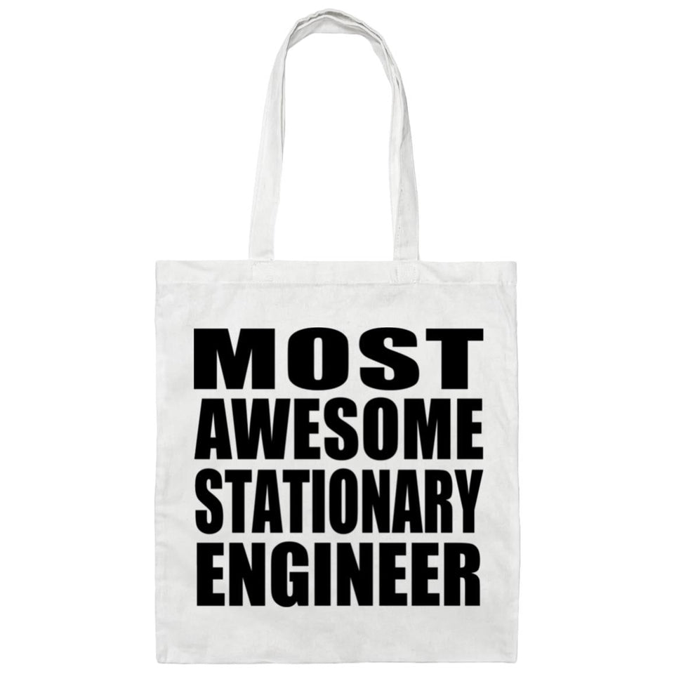 Most Awesome Stationary Engineer - Tote Bag White