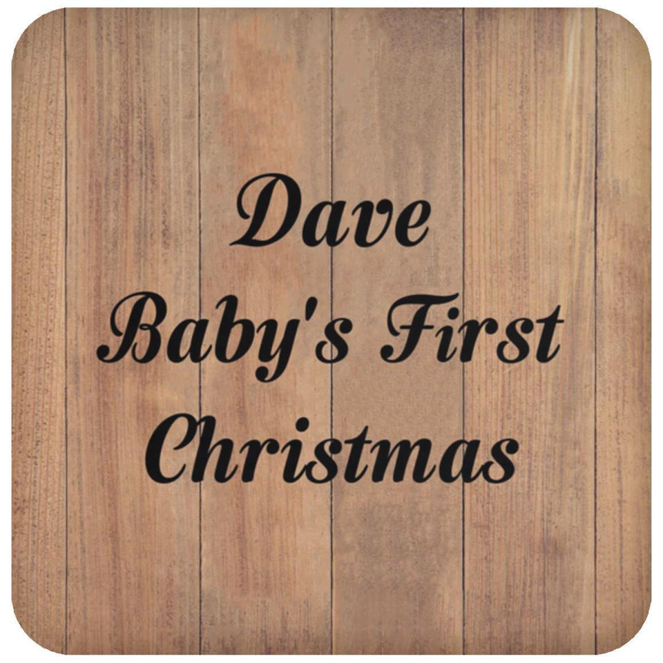 Dave Baby's First Christmas - Drink Coaster C