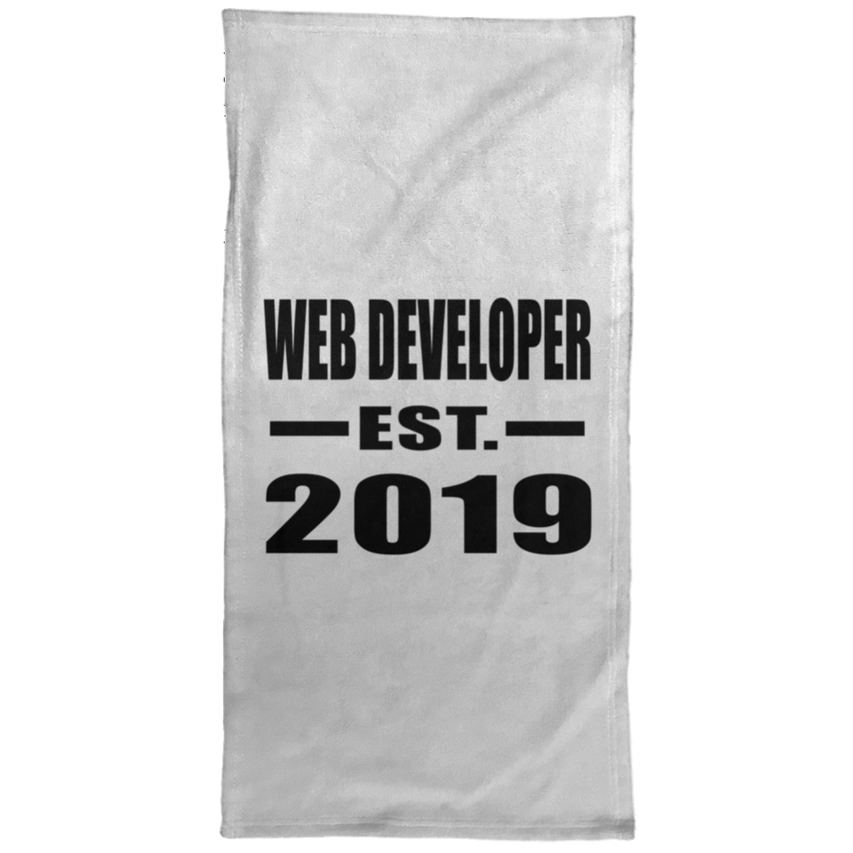 Web Developer Established EST. 2019 - Hand Towel