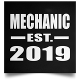 Mechanic Established EST. 2019 - Poster Square