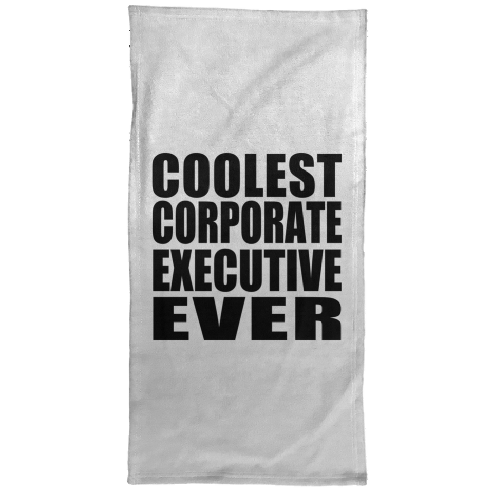 Coolest Corporate Executive Ever - Hand Towel