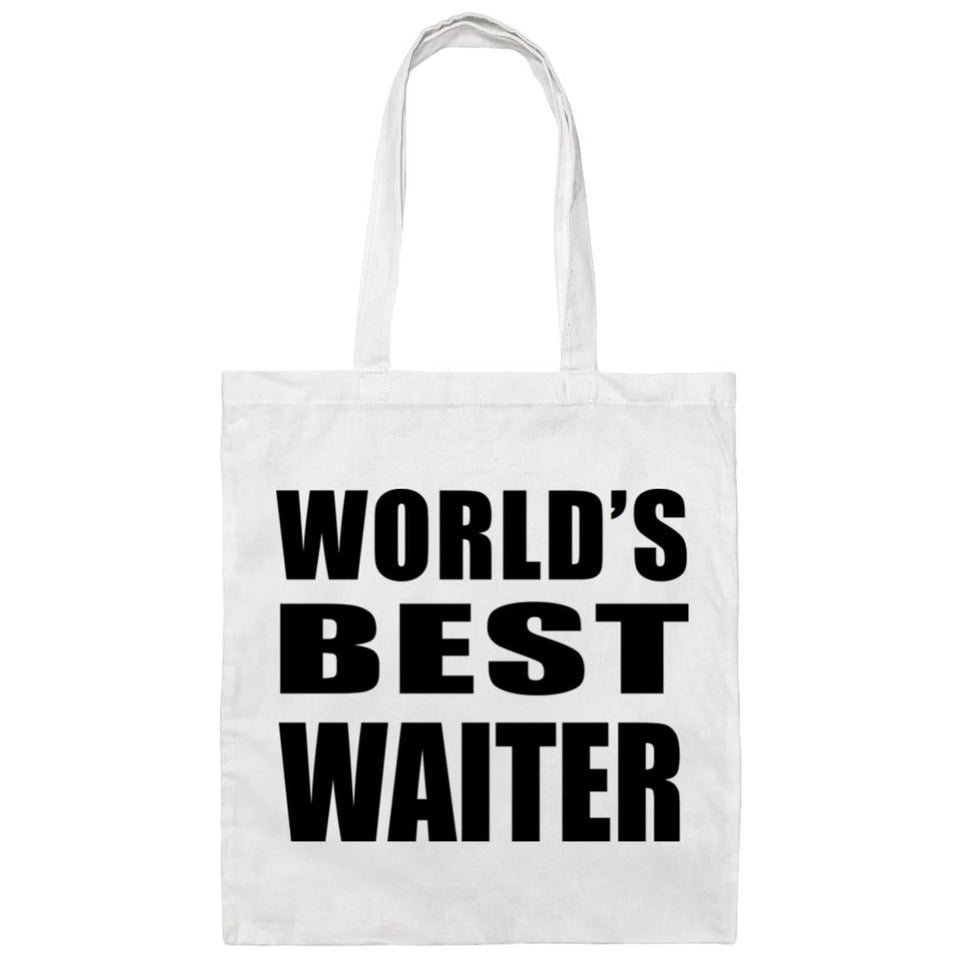World's Best Waiter - Tote Bag White