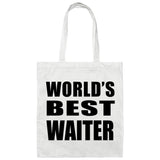 World's Best Waiter - Tote Bag White