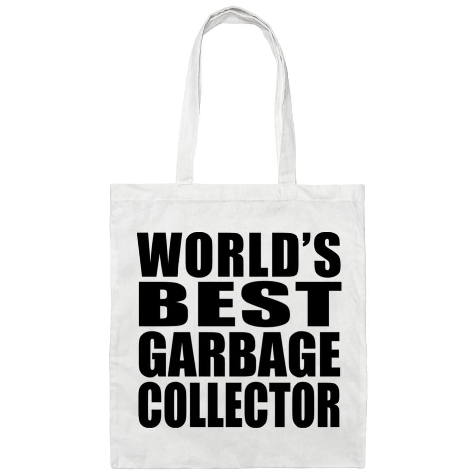 World's Best Garbage Collector - Tote Bag White