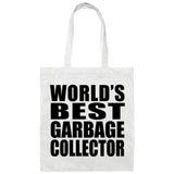 World's Best Garbage Collector - Tote Bag White