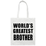 World's Greatest Brother - Tote Bag White