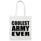 Coolest Army Ever - Tote Bag White