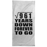 31st Anniversary Square Root of 961 Years Down Forever To Go - Hand Towel