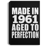 63rd Birthday Made In 1961 Aged to Perfection - Canvas Portrait