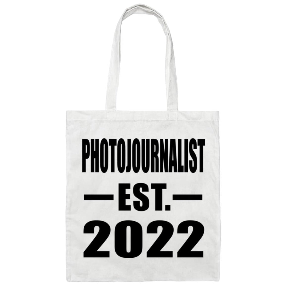 Photojournalist Established EST. 2022 - Tote Bag White