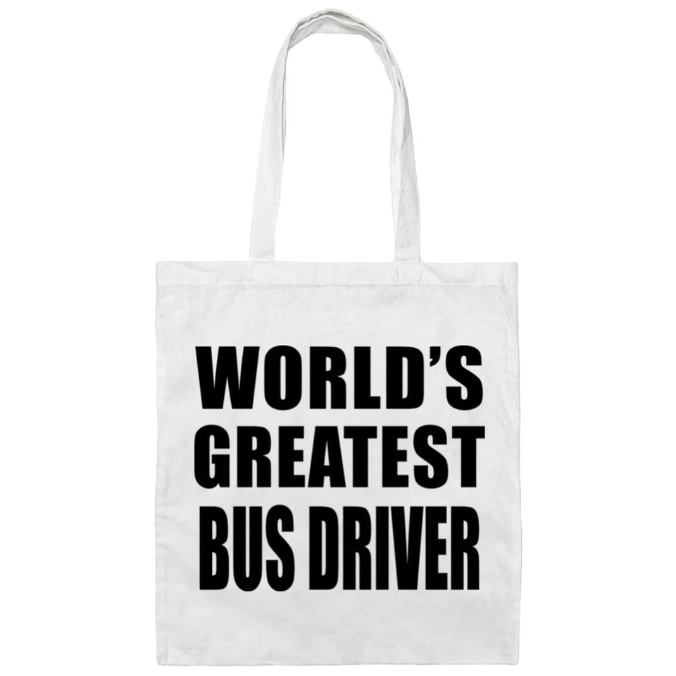 World's Greatest Bus Driver - Tote Bag White