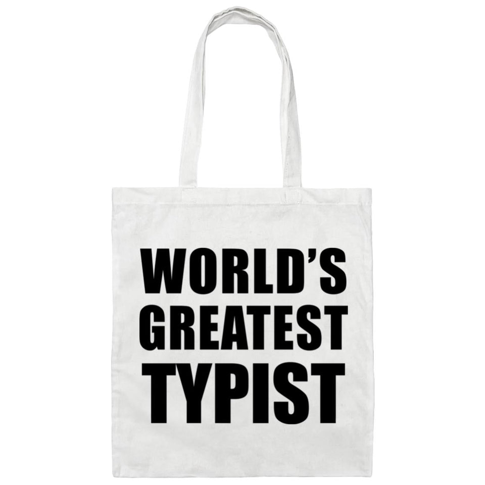 World's Greatest Typist - Tote Bag White