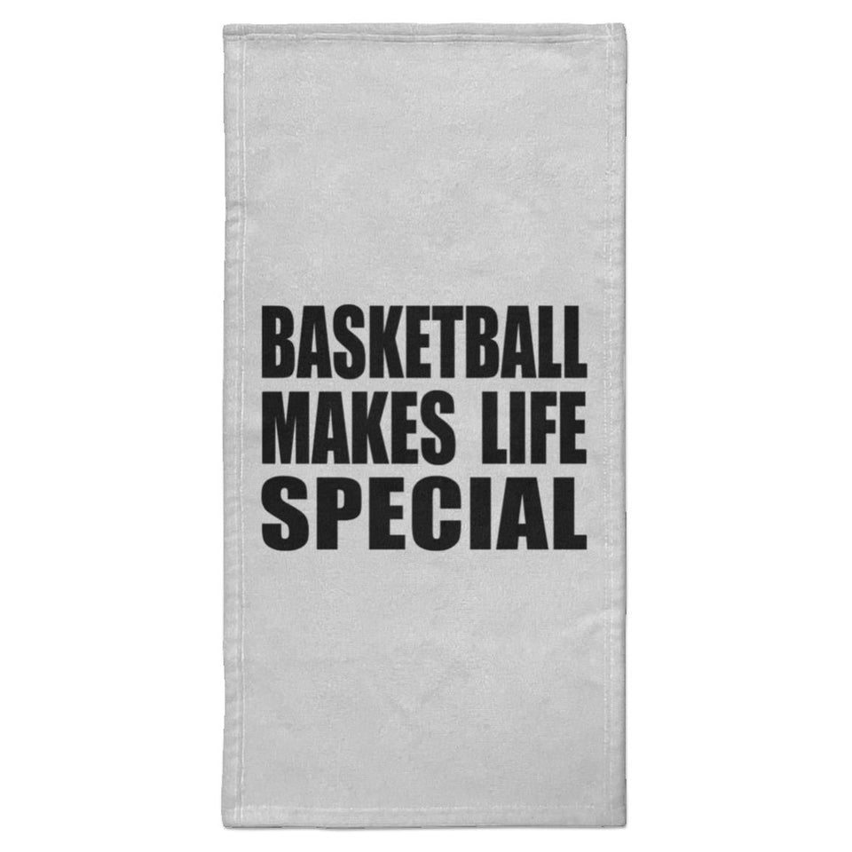 Basketball Makes Life Special - Hand Towel