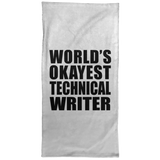World's Okayest Technical Writer - Hand Towel
