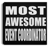 Most Awesome Event Coordinator - Canvas Square