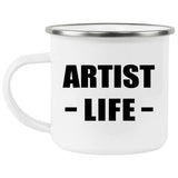 Artist Life - 12oz Camping Mug