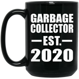 Garbage Collector Established EST. 2020 - 15oz Coffee Mug Black