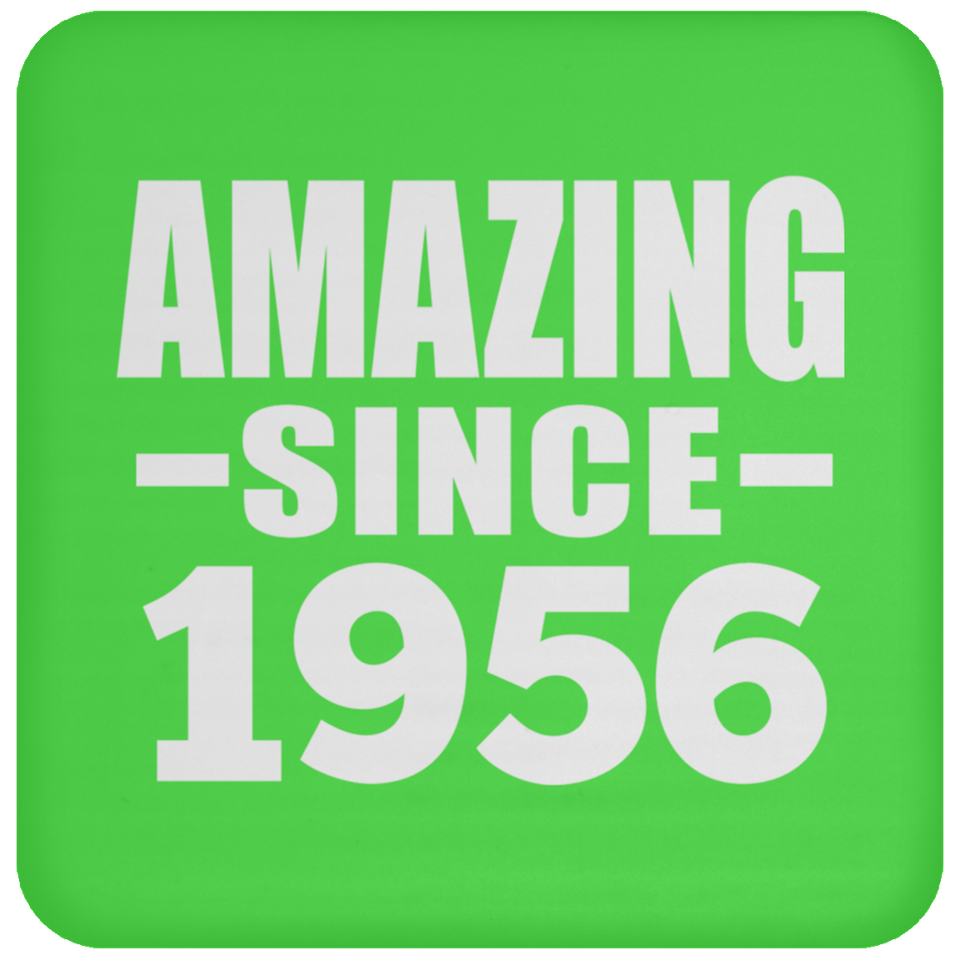 68th Birthday Amazing Since 1956 - Drink Coaster