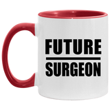 Future Surgeon - 11oz Accent Mug Red