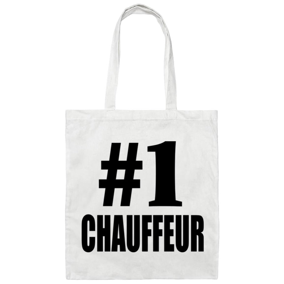 Number One #1 Chauffeur - Tote Bag White