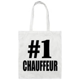 Number One #1 Chauffeur - Tote Bag White