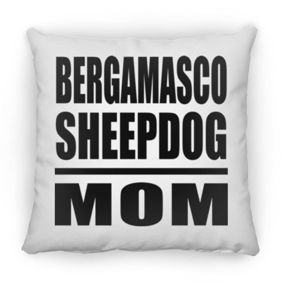 Bergamasco Sheepdog Mom - Throw Pillow