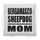 Bergamasco Sheepdog Mom - Throw Pillow