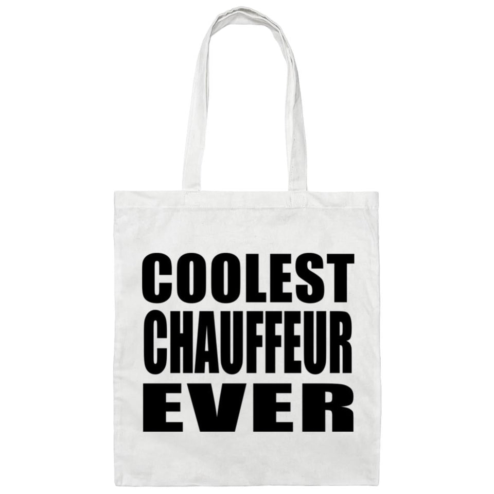 Coolest Chauffeur Ever - Tote Bag White