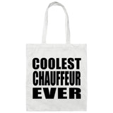 Coolest Chauffeur Ever - Tote Bag White