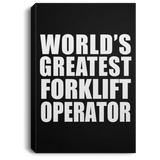 World's Greatest Forklift Operator - Canvas Portrait