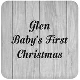 Glen Baby's First Christmas - Drink Coaster F
