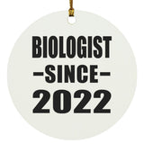 Biologist Since 2022 - Circle Ornament