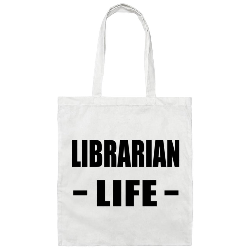 Librarian Life - Tote Bag White