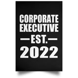 Corporate Executive Established EST. 2022 - Poster Portrait