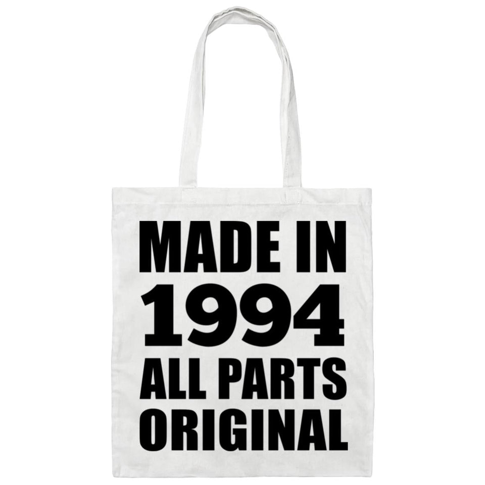 30th Birthday Made in 1994 All Parts Original - Tote Bag White