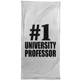 Number One #1 University Professor - Hand Towel