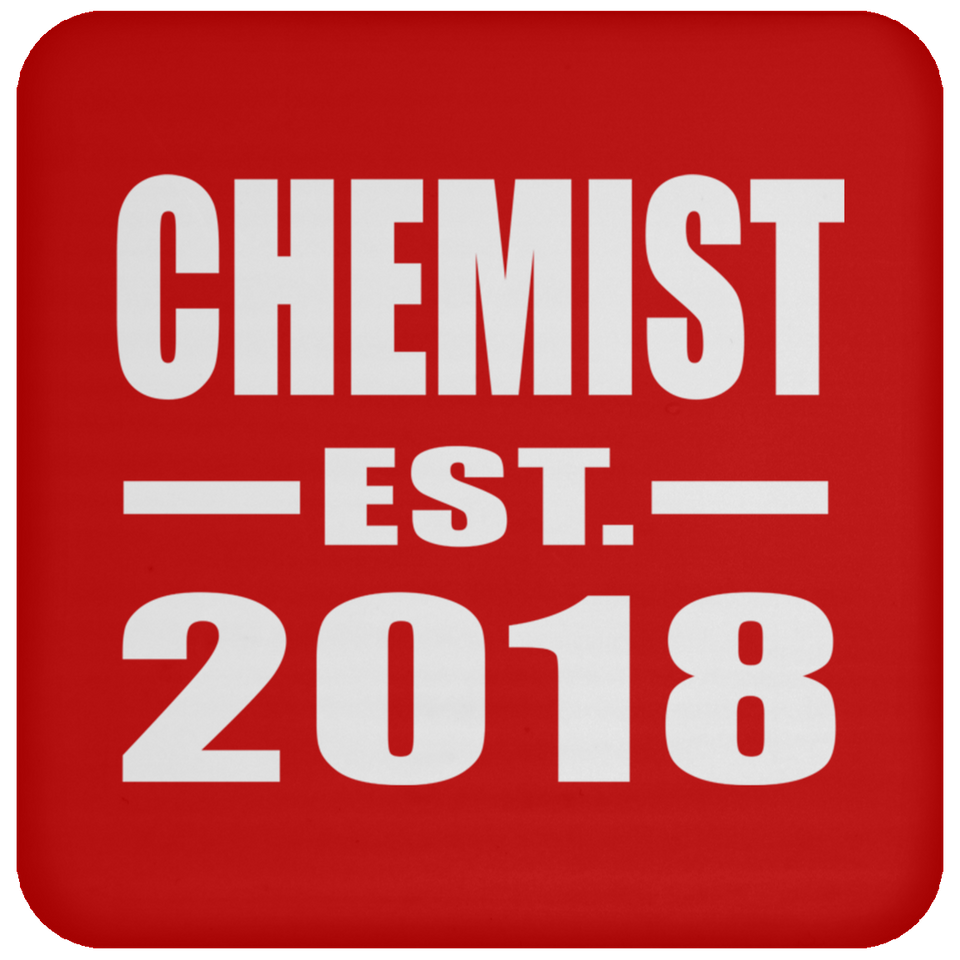 Chemist Established EST. 2018 - Coaster