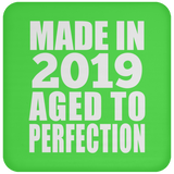 5th Birthday Made In 2019 Aged to Perfection - Drink Coaster