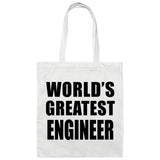 World's Greatest Engineer - Tote Bag White