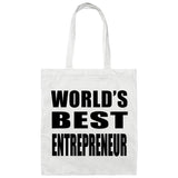 World's Best Entrepreneur - Tote Bag White