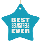Best Seamstress Ever - Star Ornament