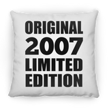17th Birthday Original 2007 Limited Edition - Throw Pillow