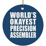 World's Okayest Precision Assembler - Circle Ornament