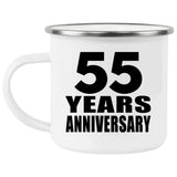 55th Anniversary 55 Years - 12oz Camping Mug