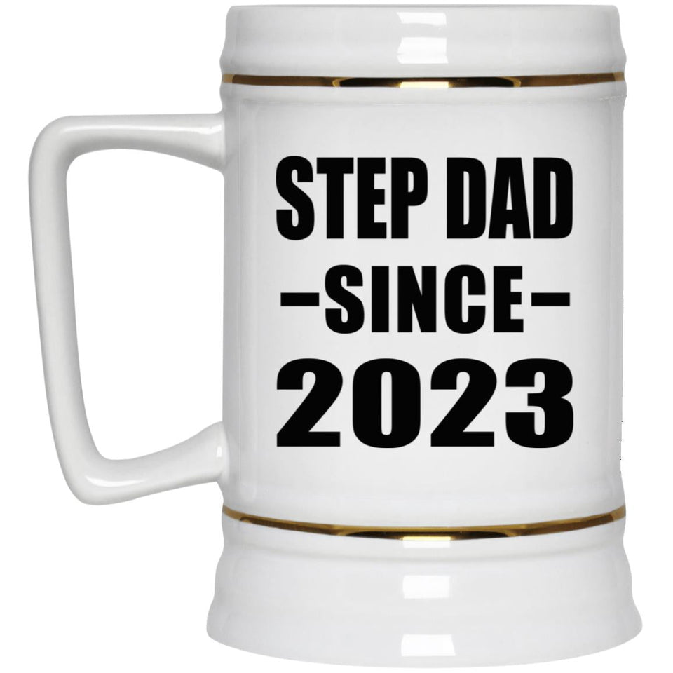 Step Dad Since 2023 - Beer Stein