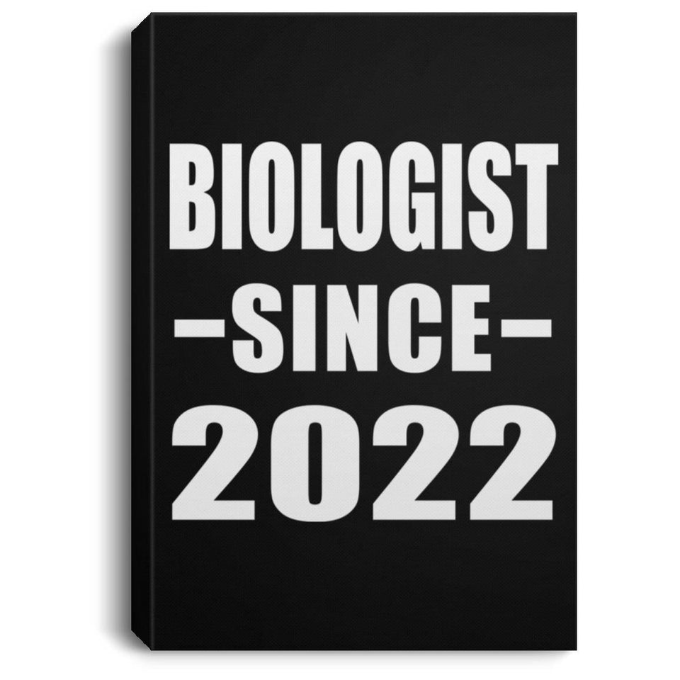 Biologist Since 2022 - Canvas Portrait